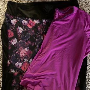 NWOT fullbeauty sport work out / gym outfit